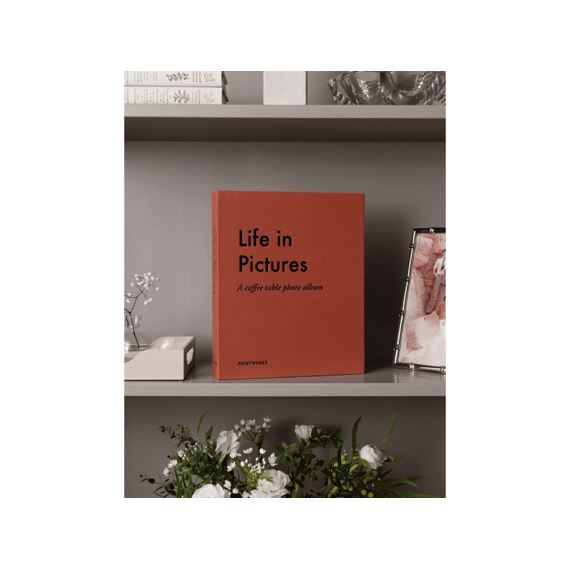 Printworks Fotoalbum Life In Pictures Oranje