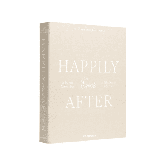 Printworks Fotoalbum Bruiloft Happily Ever After