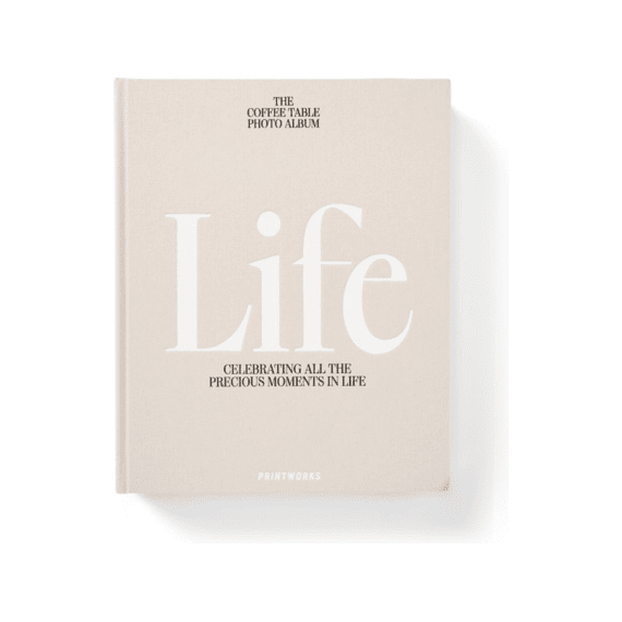 Printworls Fotoalbum Life Beige
