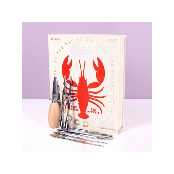 Printworks The Essentials Seafood Tools Beige