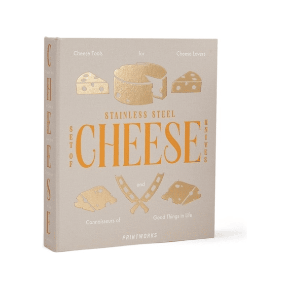 Printworks The Essentials Cheese Tools Beige/geel