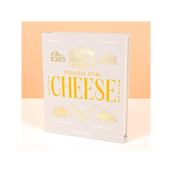 Printworks The Essentials Cheese Tools Beige/geel