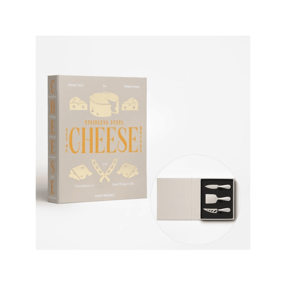 Printworks The Essentials Cheese Tools Beige/geel