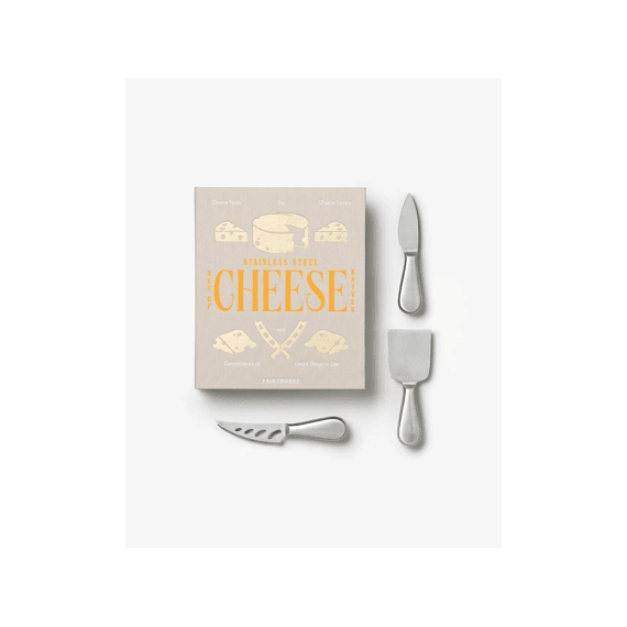 The Essentials Cheese Tools Beige/geel