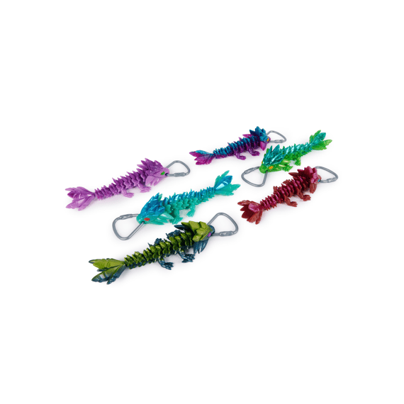 Crystal Lynx Mini Dragon Clip 15cm Assortiment