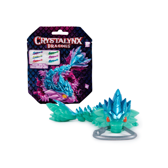 Crystal Lynx Mini Dragon Clip 15cm Assortiment