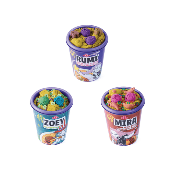 Kinetic Sand K-pop Demon Hunters Ramyeon Surprise Assortiment