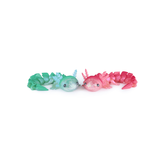 Crystal Dragons Figuur Axolotl Assortiment Verzamelfiguur