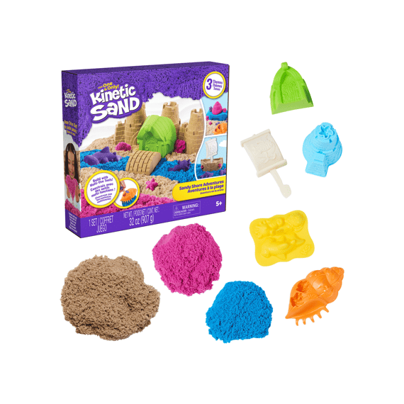 Kinetic Sand 3 In 1 Beach Set