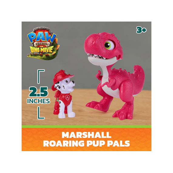 Paw Patrol Dino Movie Roaring Dino And Marshall