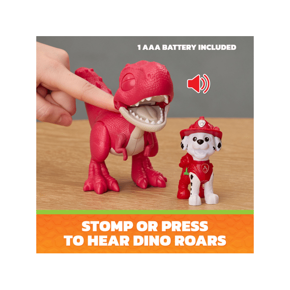 Paw Patrol Dino Movie Roaring Dino And Marshall
