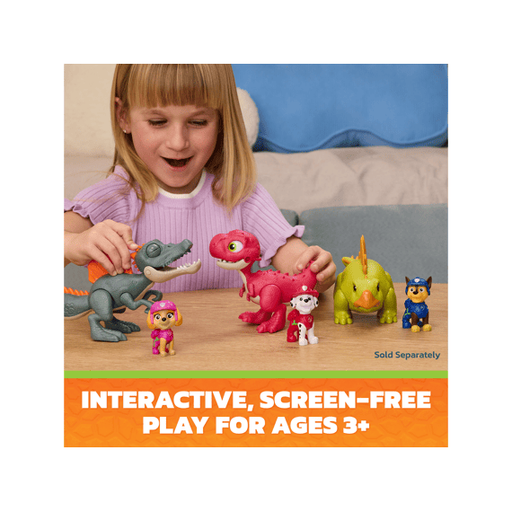 Paw Patrol Dino Movie Roaring Dino And Marshall