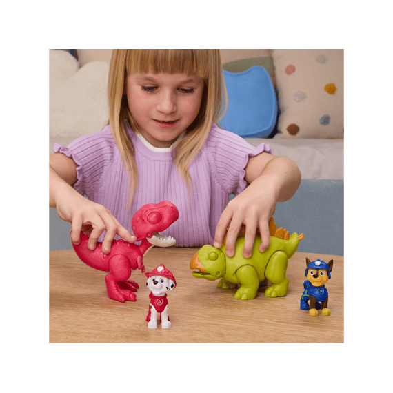 Paw Patrol Dino Movie Roaring Dino And Marshall