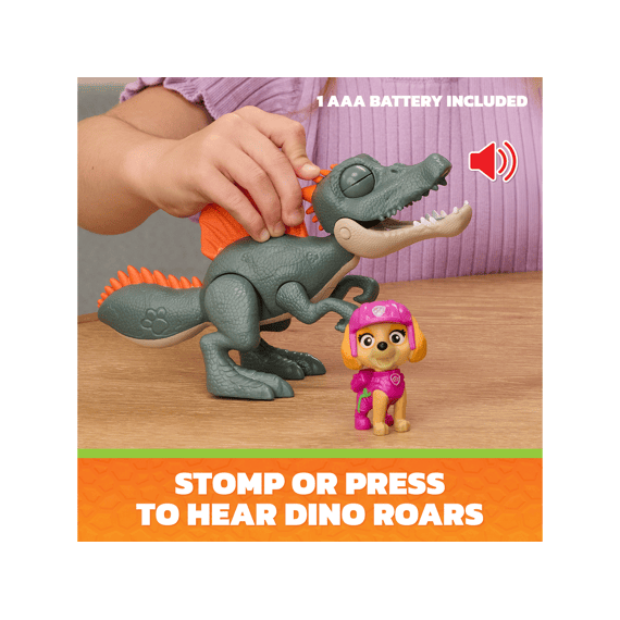 Paw Patrol Dino Movie Roaring Dino And Skye