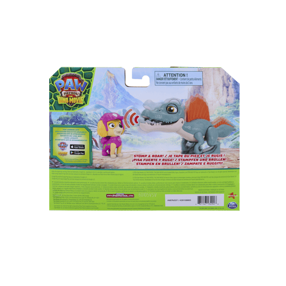 Paw Patrol Dino Movie Roaring Dino And Skye