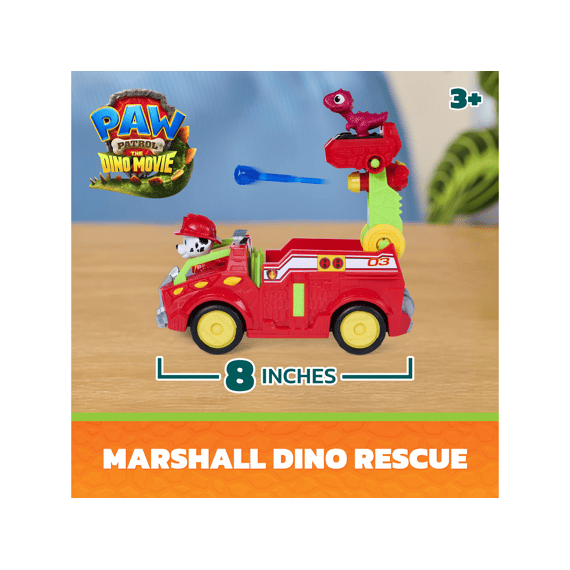 Paw Patrol Dino Movie Voertuig Marshall