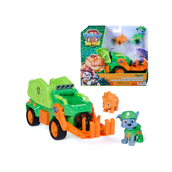 Paw Patrol Dino Movie Voertuig Rocky