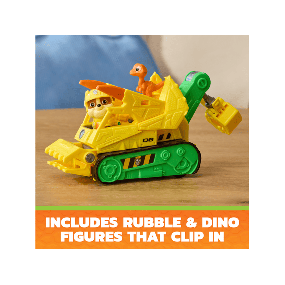 Paw Patrol Dino Movie Voertuig Rubble