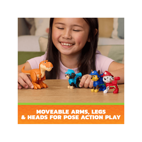 Paw Patrol Dino Movie Figuur 6-pack