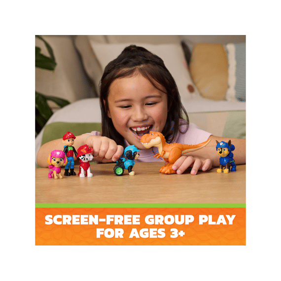 Paw Patrol Dino Movie Figuur 6-pack