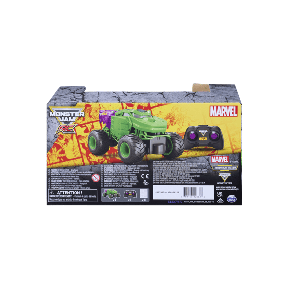 Monster Jam R/c Marvel Hulk 1:24