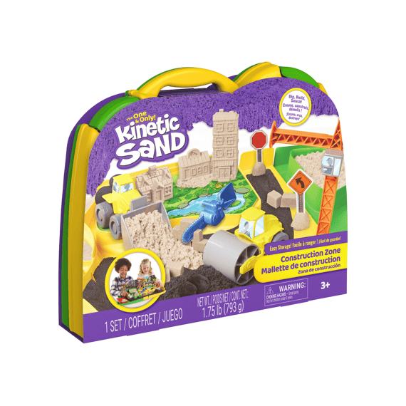 Kinetic Sand Construction Case