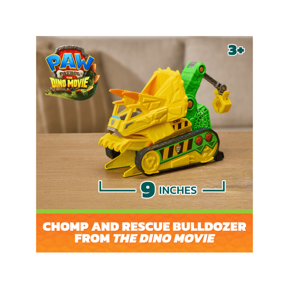 Paw Patrol Dino Movie Rubble Chomp Rescue Voertuig
