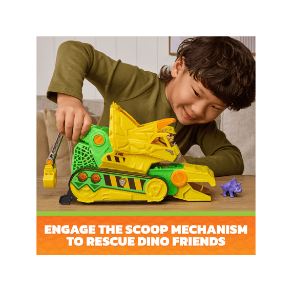Paw Patrol Dino Movie Rubble Chomp Rescue Voertuig