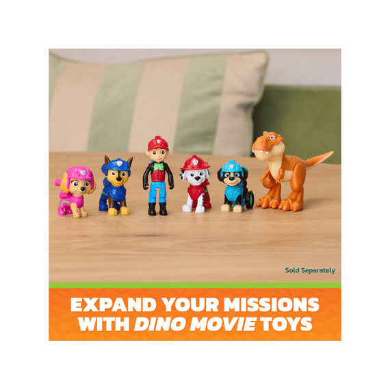 Paw Patrol Dino Movie Rubble Chomp Rescue Voertuig