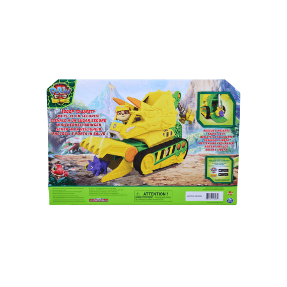 Paw Patrol Dino Movie Rubble Chomp Rescue Voertuig
