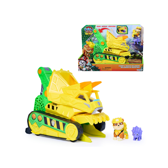 Paw Patrol Dino Movie Rubble Chomp Rescue Voertuig