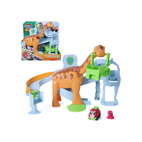 Paw Patrol Dino Movie Pup Squad Lift And Race Dino