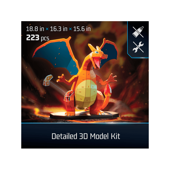 4d Build Pokemon Charizard
