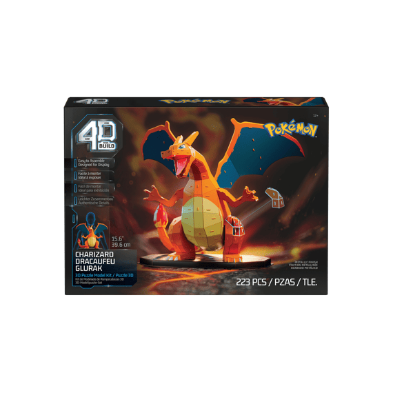 4d Build Pokemon Charizard