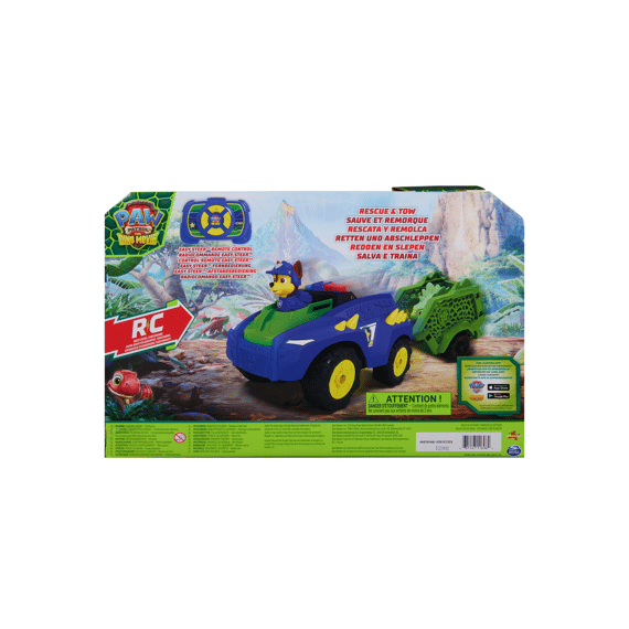 Paw Patrol Dino Movie R/c Chase Tow And Dash
