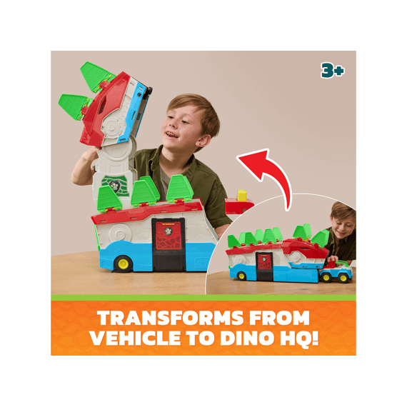 Paw Patrol Dino Movie 2 In 1 Mobiel Hoofdkwartier