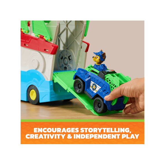 Paw Patrol Dino Movie 2 In 1 Mobiel Hoofdkwartier