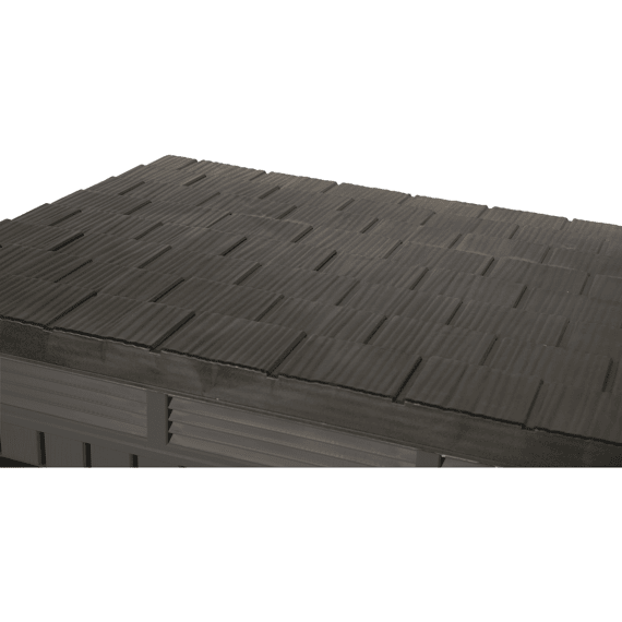 Practo Garden Hondenhok Zwart 62x82x64cm