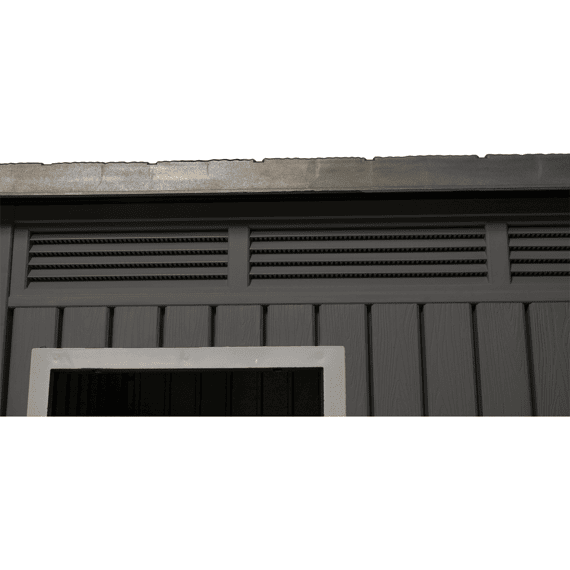 Practo Garden Hondenhok Zwart 80x109x84cm