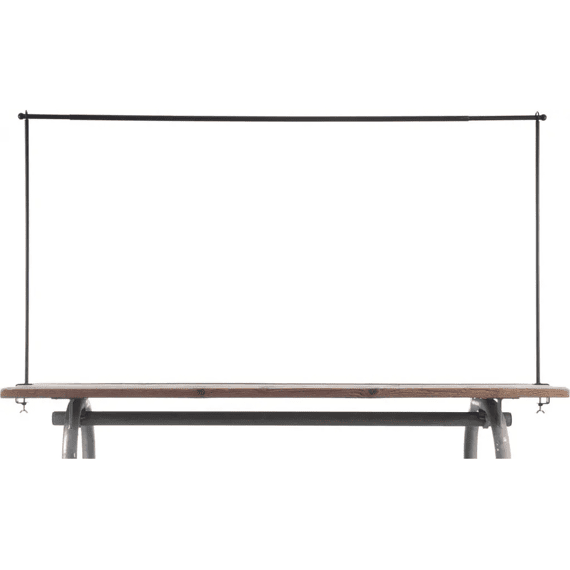 Tafel Display Zwart B118xh105cm B212xh105cm