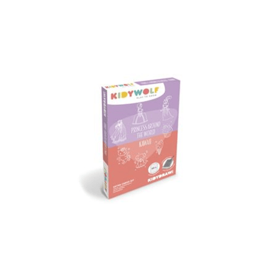 Kidywolf Kidydraw Mini Refill Princess - Kawaii