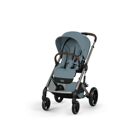 Cybex Balios Kinderwagen met Zit + Plooibare Draagmand Stormy Blue