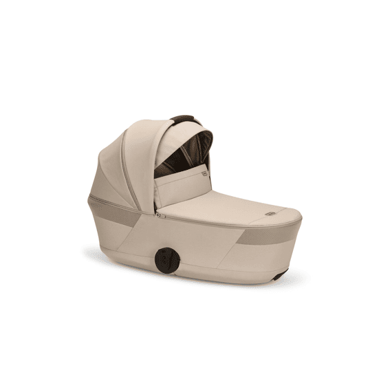 Cybex Balios Kinderwagen met Zit + Plooibare Draagmand Almond Beige