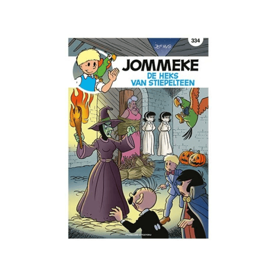 Strip Jommeke Nr 334 De Heks Van Stiepelteen