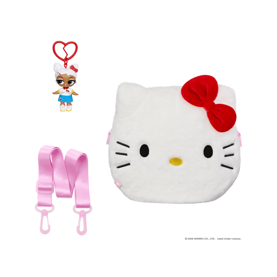 L.o.l. Surprise Loves Hello Kitty & Friends Big Reversible Plush Assortiment