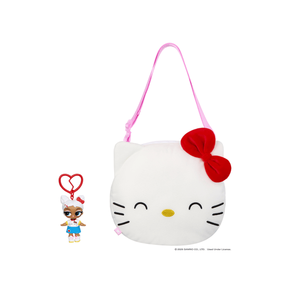 L.o.l. Surprise Loves Hello Kitty & Friends Big Reversible Plush Assortiment