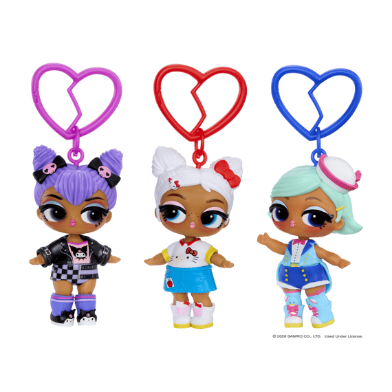 L.o.l. Surprise Loves Hello Kitty & Friends Big Reversible Plush Assortiment