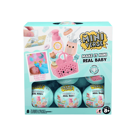Mgas Miniverse Make It Mini Real Baby Nurturing