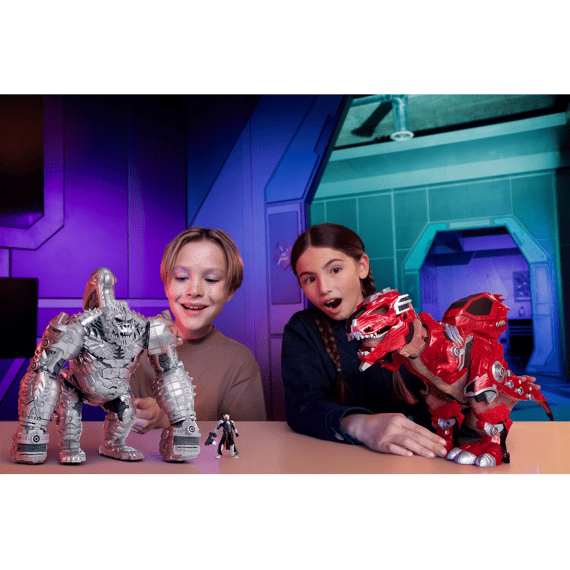 Armorsaurs Feature Villain Figuur King Chrome
