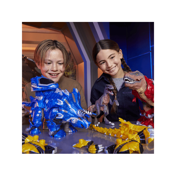 Armorsaurs Armor Up Dinosaur Triceratops Cobalt